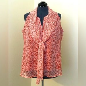 Old Navy Burnt Orange Blouse Size XL